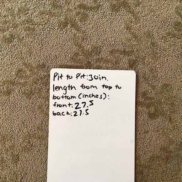 (Bin 9)  Old navy tan sleeveless poncho turtleneck with buttons, Size M/L - Picture 3 of 5